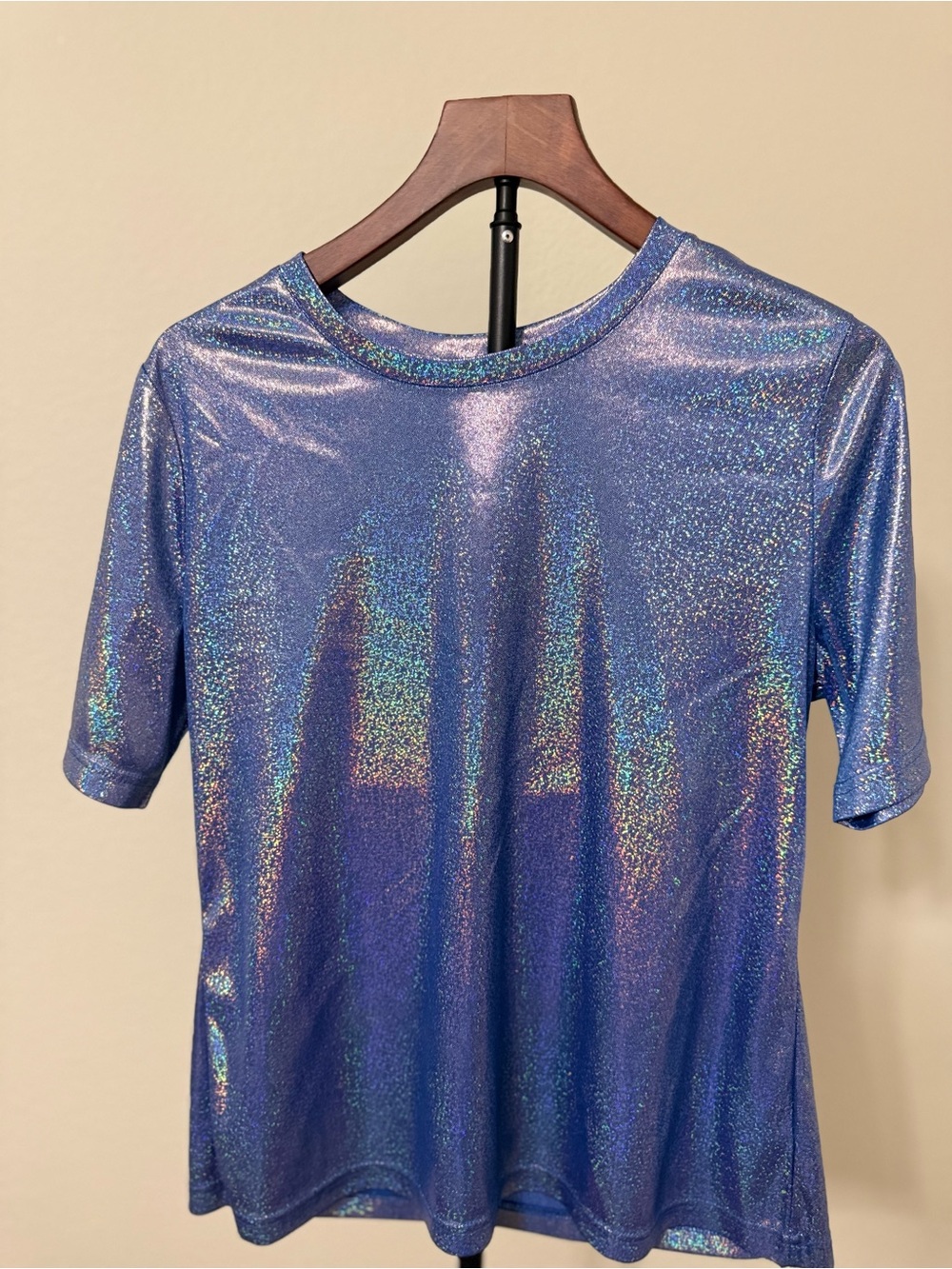 Holographic Shimmer Blue Women's Tee